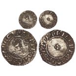Edward the Martyr, 975-978, Small Cross type silver penny of the Ipswich Mint, moneyer Wilebeart,