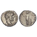 Roman Imperial, Clodius Albinus silver denarius, Rome 194-5 AD, 2.77g, 16mm, Minerva reverse, RIC 7,