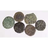 Anglo-Saxon, Northumbria copper Stycas (6): Eanred, moneyer MONNE, S.862, slightly porous VF;