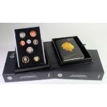 GB Royal Mint Proof Sets (2): 2015 United Kingdom Definitive Proof Coin Sets cased with certs and