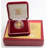 Half Sovereign 2002 Proof FDC boxed as issued