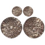 William II 1087-1100, Cross fleury and piles type silver Penny, Thetford Mint, moneyer Bundi (