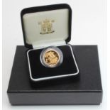 Sovereign 2000 Proof FDC boxed as issued