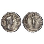 Roman Imperial, Sabina silver denarius, Rome c.134-36 AD, 2.82g, 18mm, Venus type RIC II 396, VF