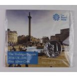 One Hundred Pounds 2016 "Trafalgar Square" BU as issued