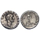 Roman Imperial, Galba silver denarius, Rome 68-69 AD, Salus reverse, 'SALVS GEN HUMANI' (legend
