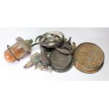 WW1 selection of ships relics from the battle of Jutland. The relics are all instruments and