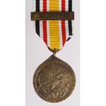 Imperial German Chinese campaign medal 1900-1901 with Battle bar Tsekingkwan