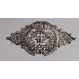 Sweetheart - silver badge/brooch, 1st. Life Guards, hallmarked F.N. (probably) Birm. 1903. Weighs