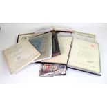 Military ephemera inc leaflets, pamphlets, WW1 postcards inc Suffolk / Essex / Harwich interest.