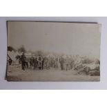 Early Yeomanry Camp postcard, Gocombe ? 1905
