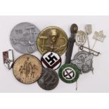 German Nazi various Pin badges (12)