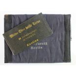 German SS a small waterproof wallet and a small mirror both likely given away by SS supporters to