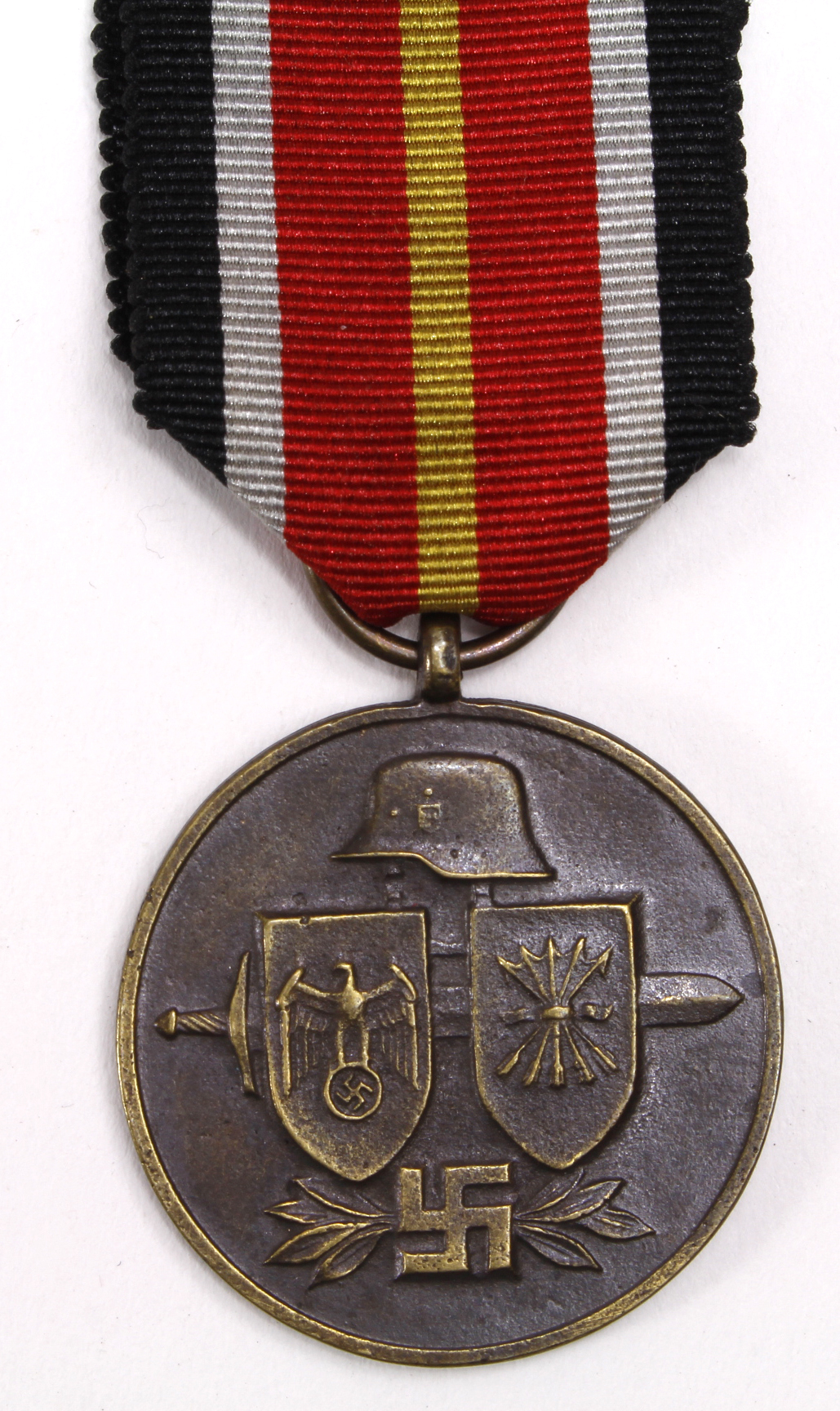 German Spanish Azul Blue Division medal for volunteers who fought on the Russian front