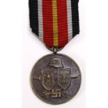 German Spanish Azul Blue Division medal for volunteers who fought on the Russian front