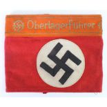 German Oberlagerfuhrer armband, service wear