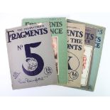 WW1 interest - Fragments from France, by Bruce Bairnsfather. Original issues. (5)