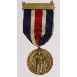 National Service League medal named T. Richardson, 1912 (see Medal Year Book U2A) (This League was