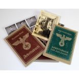 German Nazi various documents and photos. (Qty)