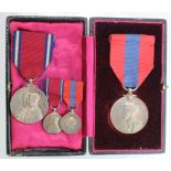 Imperial Service Medal GV (cased) George Henry Kempsford. 1935 Jubilee Medal engraved to George