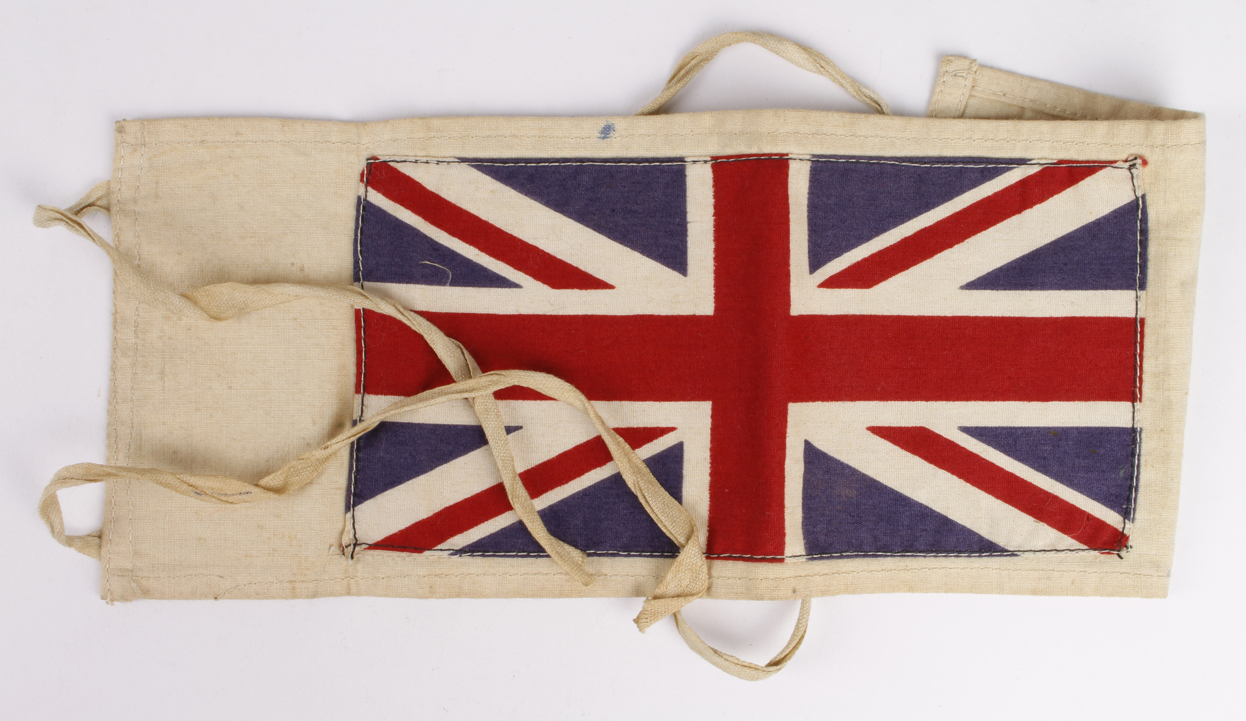 Military WW2 British Invasion Arm Band (probably) - numbered 17 on reverse (comes with a little