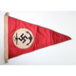 German Naval interest pennant, service wear