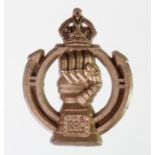 Badges WW2 plastic economy hat badges Royal Signals, RAOC ,RASC.