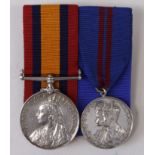QSA no bar (C W Mundy, SH.STD. HMS Partridge), and 1911 Coronation Medal unnamed as issued. Born