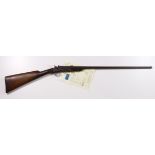 Belgian .410 Poachers folding Shotgun, barrel 26", side leaver folds gun in half for storing in a