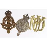 Badges: Boer War & WW1 Yeomanry Cap Badges - North Devon Imperial Yeomanry (KK1344) - Royal