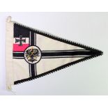 German WW1 small naval triangular pennant.