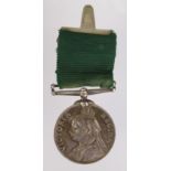 Volunteer Force LS Medal QV, engraved (Cr Sergt W Fox 2nd V.B.R.H.). With some research, a member of