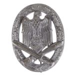 German General Assault badge, JFS maker marked