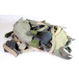 Large box of various military Webbing. (qty) Buyer collects
