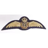 Royal Flying Corps WW1 cloth wings