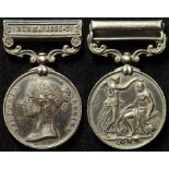 India General Service Medal 1854 with Burma 1885-7 clasp, named (Lieut Harry F Lock, Chinolivin