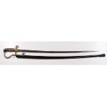 German Nazi "Derflinger Pattern" Infantry Officers Sword by premier German maker Karl Eichorn.