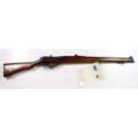 Great War SMLE Service Rifle .303 made at Enfield in 1914. Butt Stock stamped Crown over "G.R." over