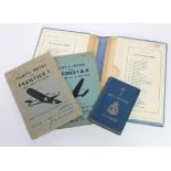 RAF recognition book with original pilots notes for the Prentice & Oxford Aircraft with scarce RAF