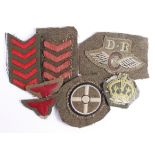 WW1 cloth trade badges (7)