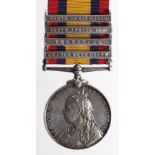 QSA with bars OFS/Tran/SA01/SA02 named to 4296 Pte A Wheatley 20th Hussars). Born Northill, Nr