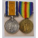 BWM & Victory Medal to 3648 Pte T Webster R.Highlanders. Served 4th Bn. Wounded In Action 1917. (