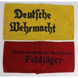 German armbands two different types