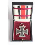 German Iron Cross 2nd class in fitted case both very good copies.