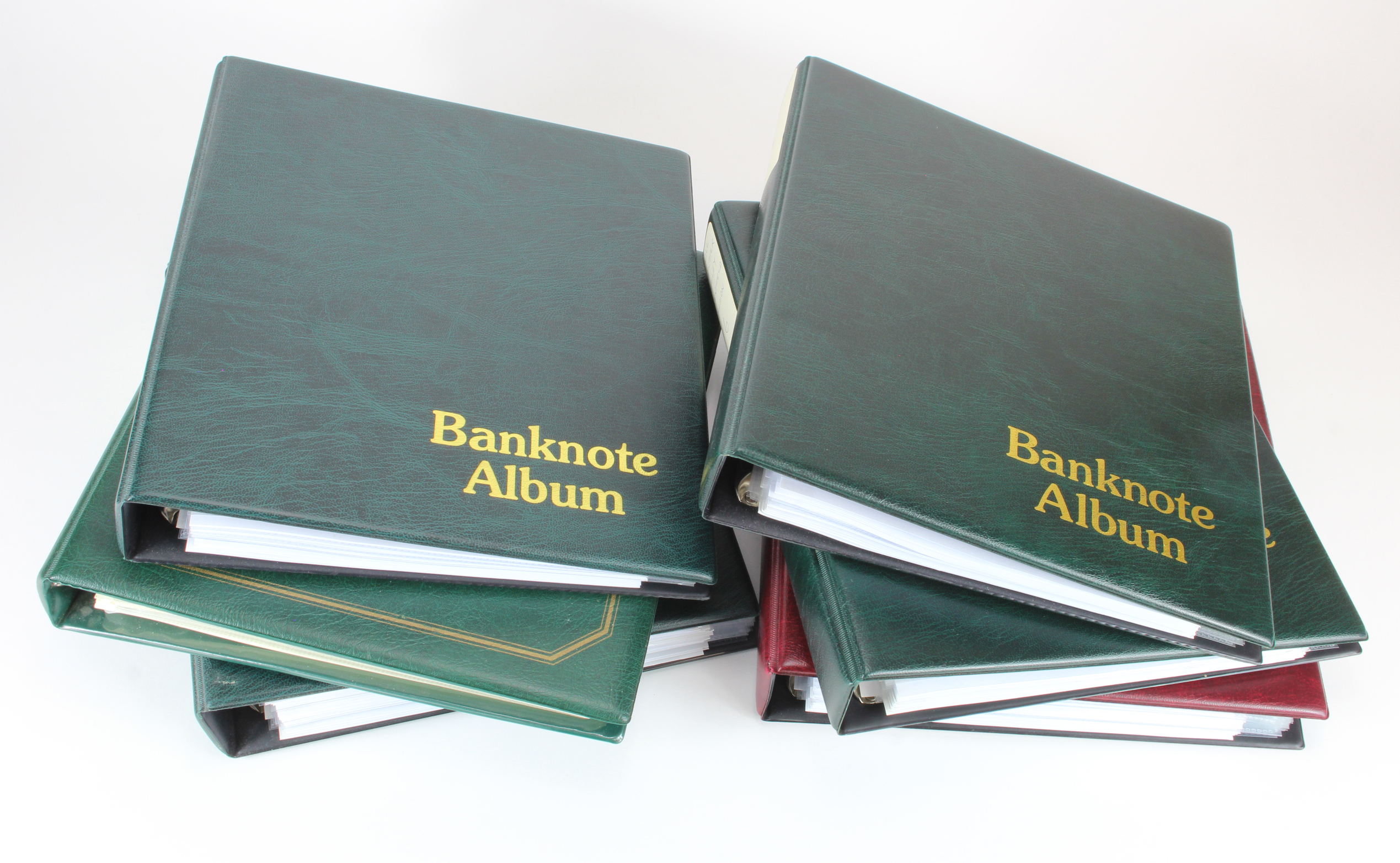 Banknote albums (6), good quality albums with with sleeves and dividers, used but well cared for - Image 10 of 10