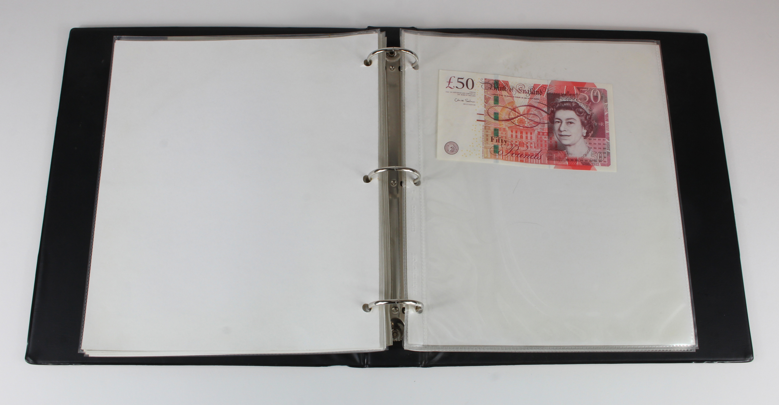 Bank of England (28), a collection in Banknote album with signatures ranging from Beale to Salmon - Image 10 of 11