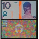 Brixton Transitional Series (2), SECOND SERIES, 10 Pounds the iconic Bowie 'Ziggy Stardust' image, 5