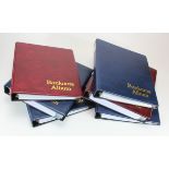 Banknote albums (6), good quality albums with with sleeves and dividers, used but well cared for