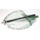 Hardy Bros Ltd. folding and extending landing net, made in Alnwick, England.