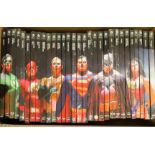 DC Comics interest. A run of thirty hardback volumes from the DC Comics Graphic Novel Collection,